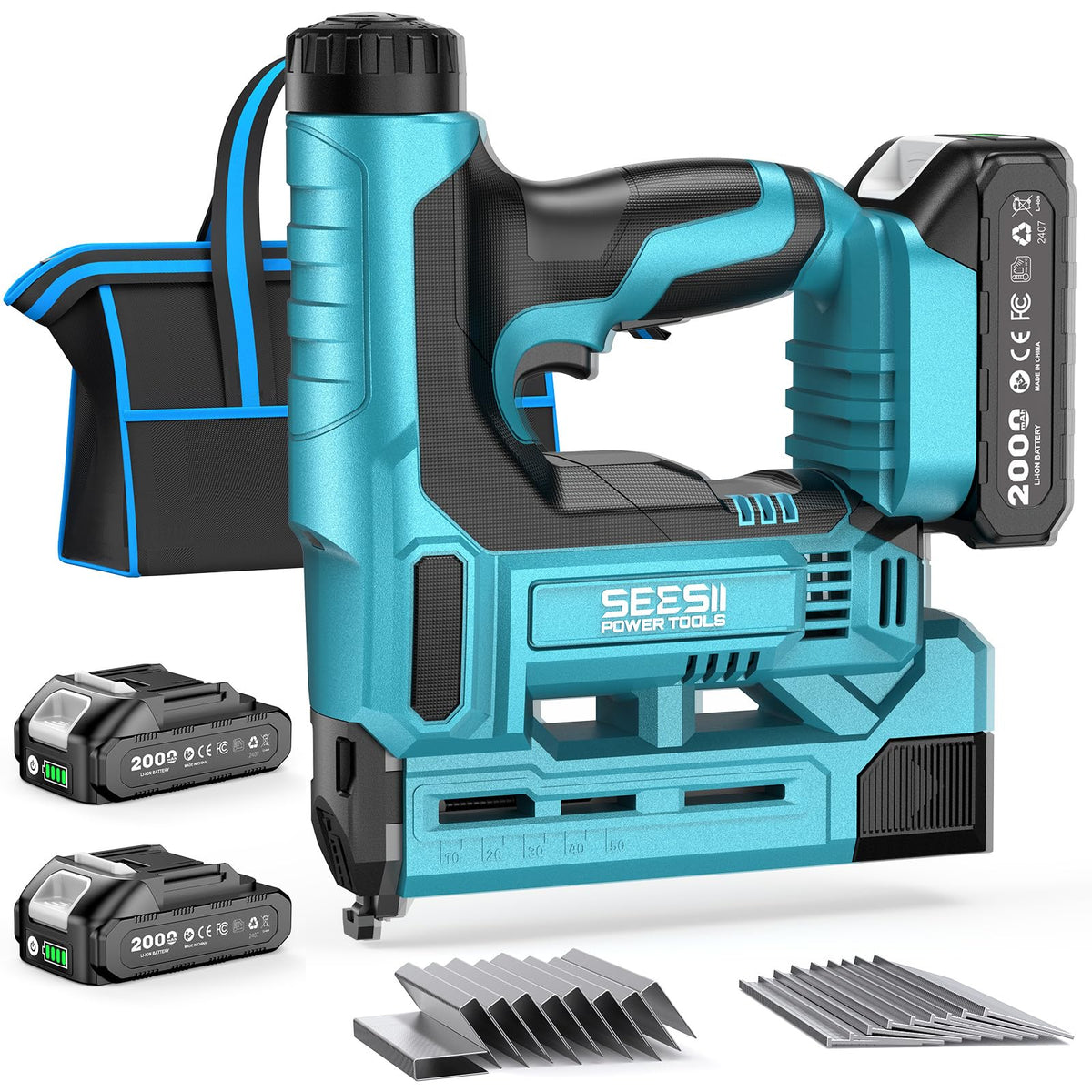 18 Gauge Cordless Brad Nailer and Stapler Gun N63283