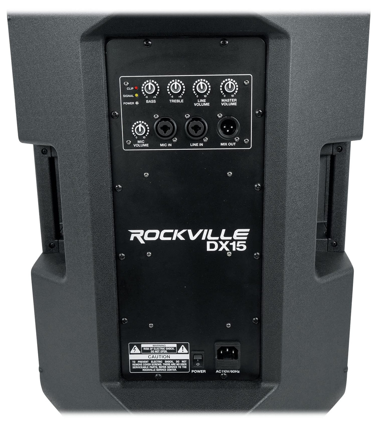 15" Active Powered Speaker with 2-Channel Mixer, 2-Pack Q20270