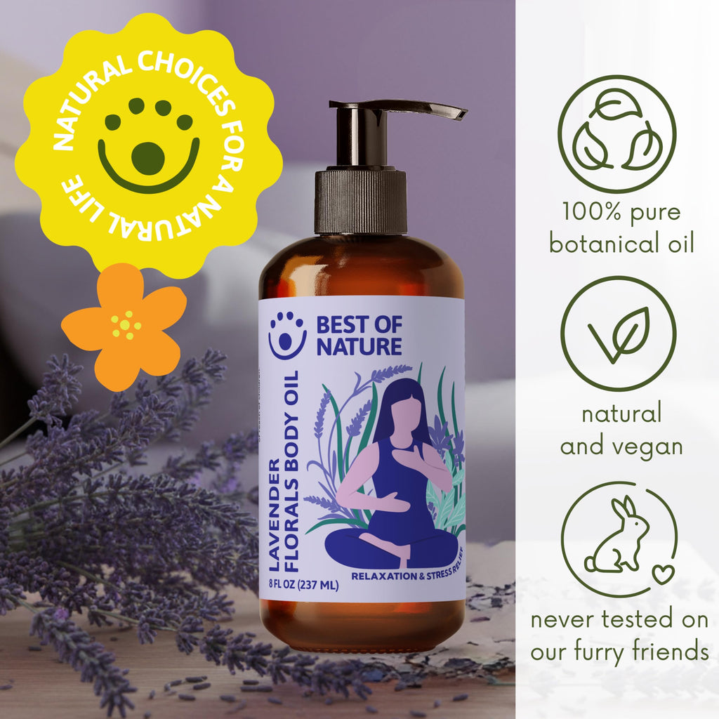 Lavender Aromatherapy Massage & Body Oil C53088