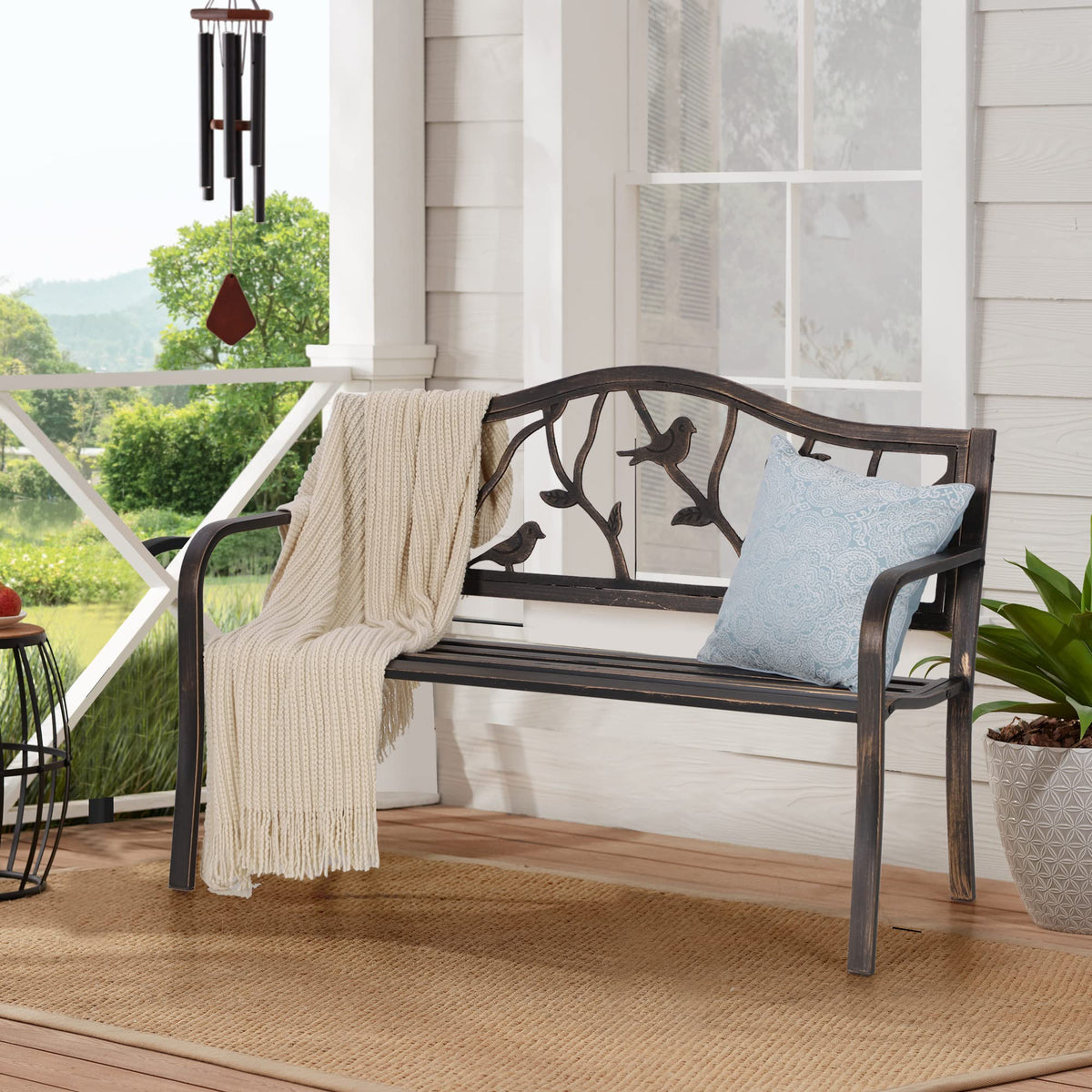 50 Inches Outdoor Bench P7029