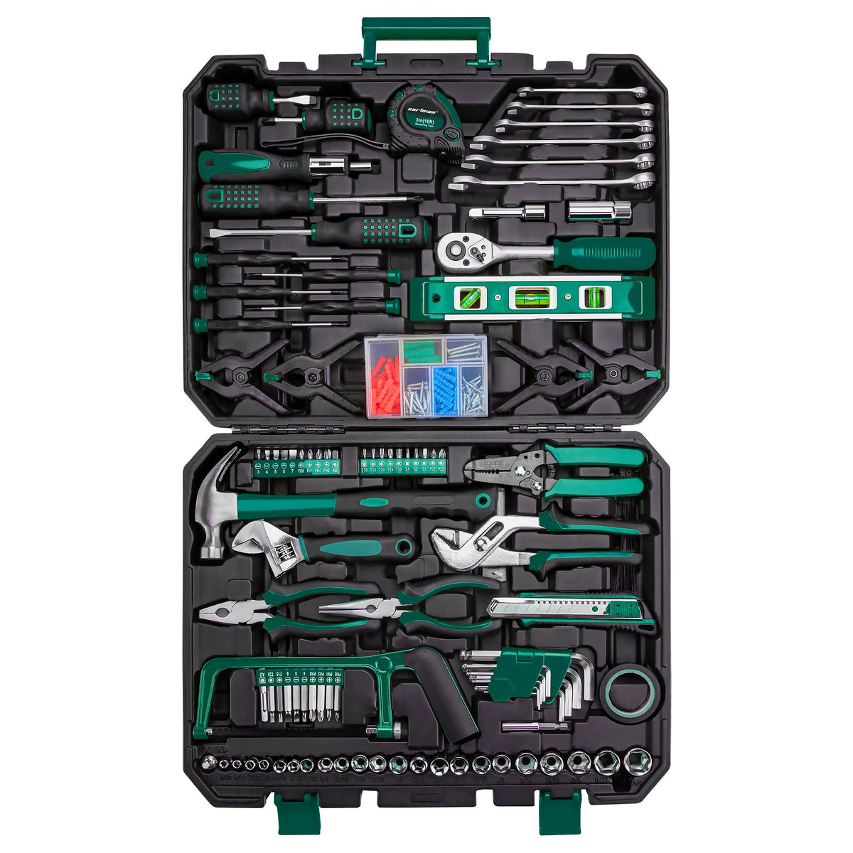 238-Piece Green Tool Set with Storage Box B9169