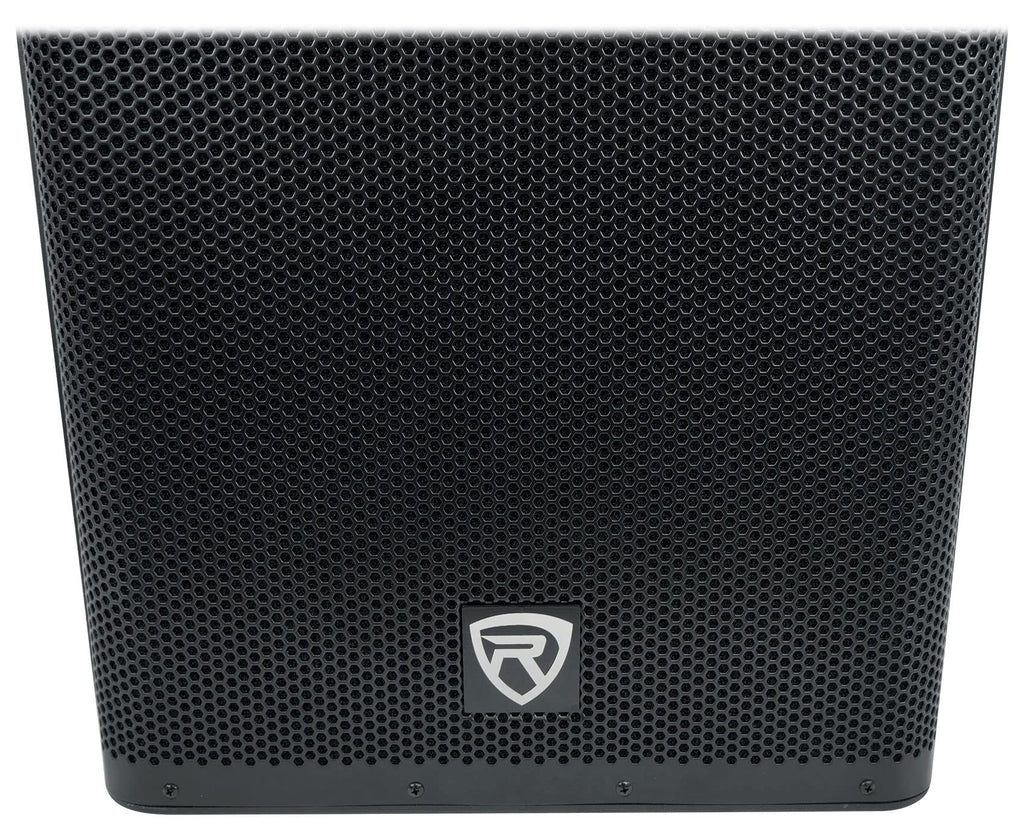 15" Active Powered Speaker with 2-Channel Mixer, 2-Pack Q20270