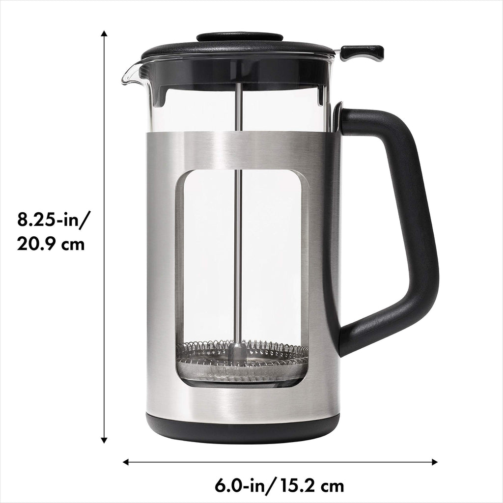 Stainless Steel French Press Coffee Maker 32oz J2263
