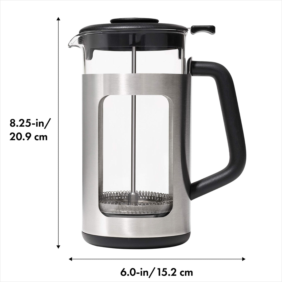 Stainless Steel French Press Coffee Maker 32oz J2263