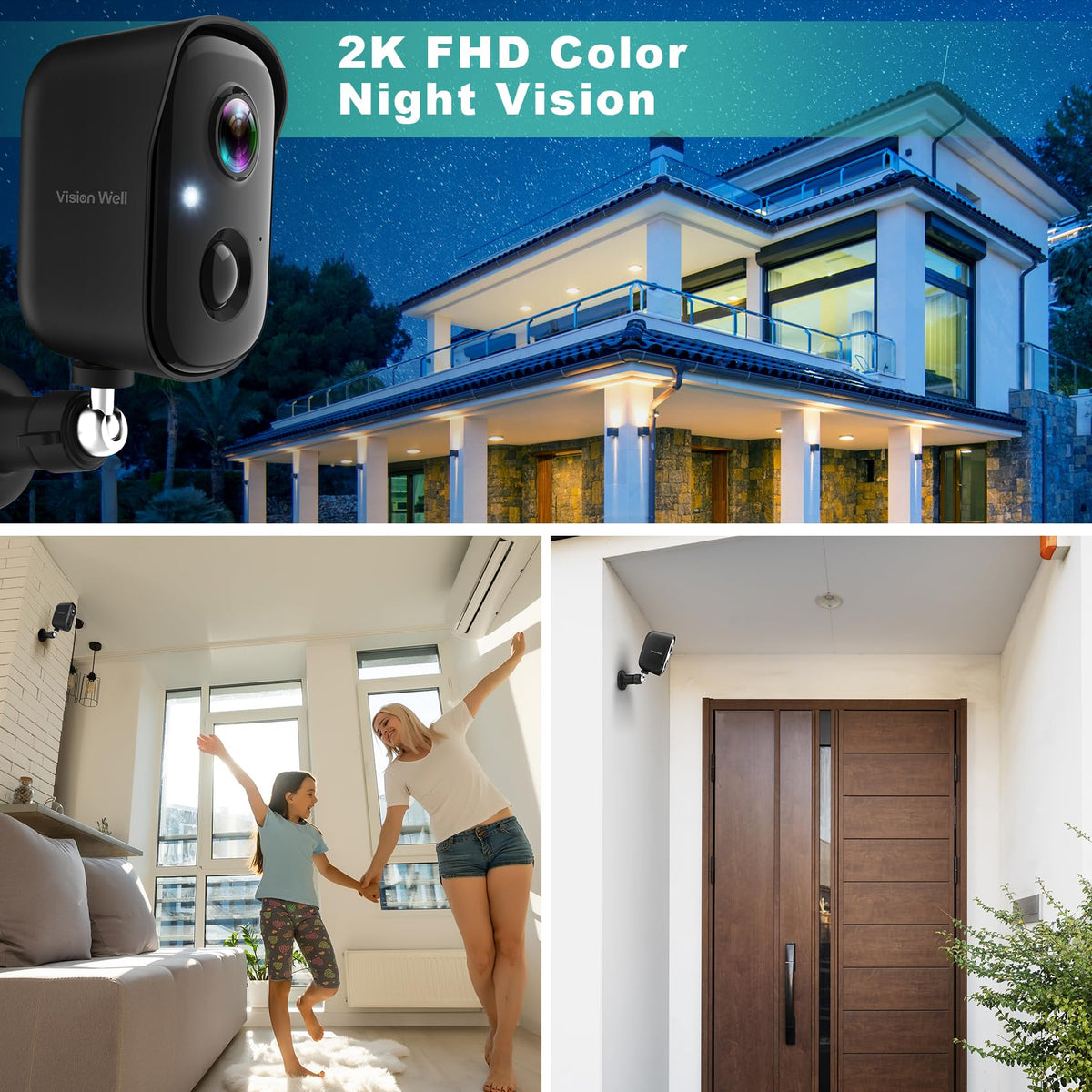 Wireless Outdoor Security Cameras Q75616