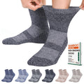 6 Pairs Bamboo Viscose Non Binding Ankle Diabetic Socks X57143