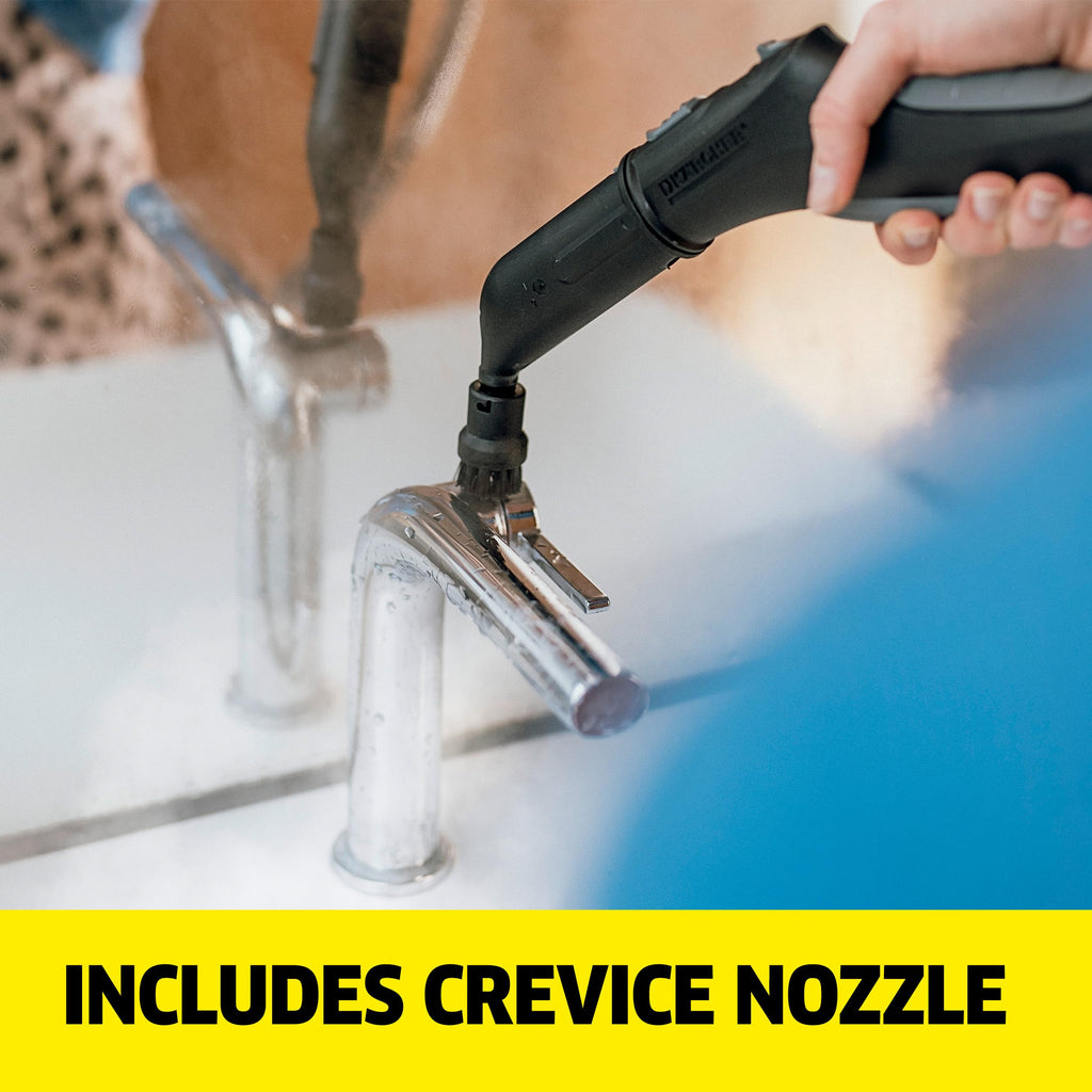 Steam Cleaner, 40 Sec Heat-up, Chemical-Free D131