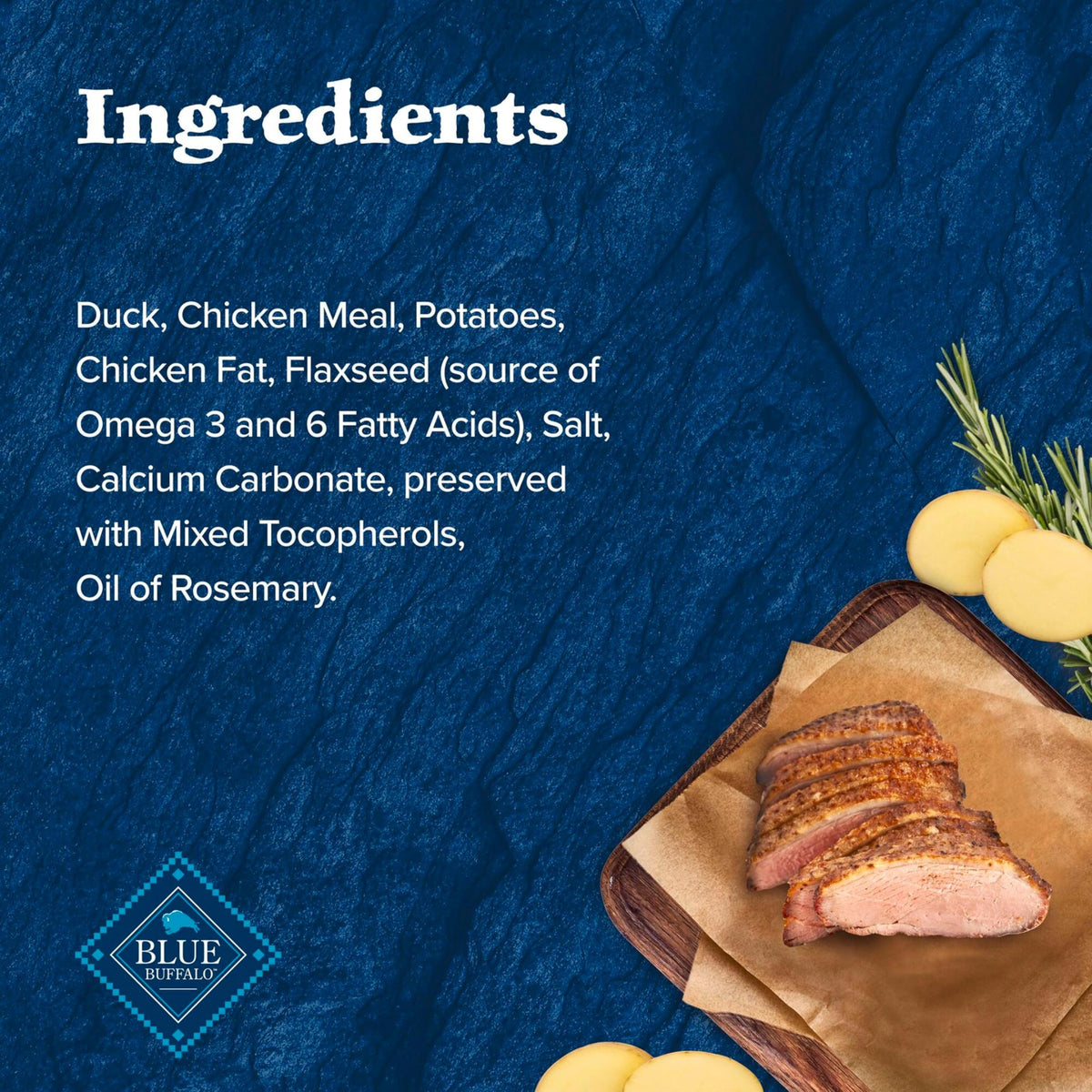 High Protein Grain Free Duck Recipe Dog Biscuits 36-oz E3198