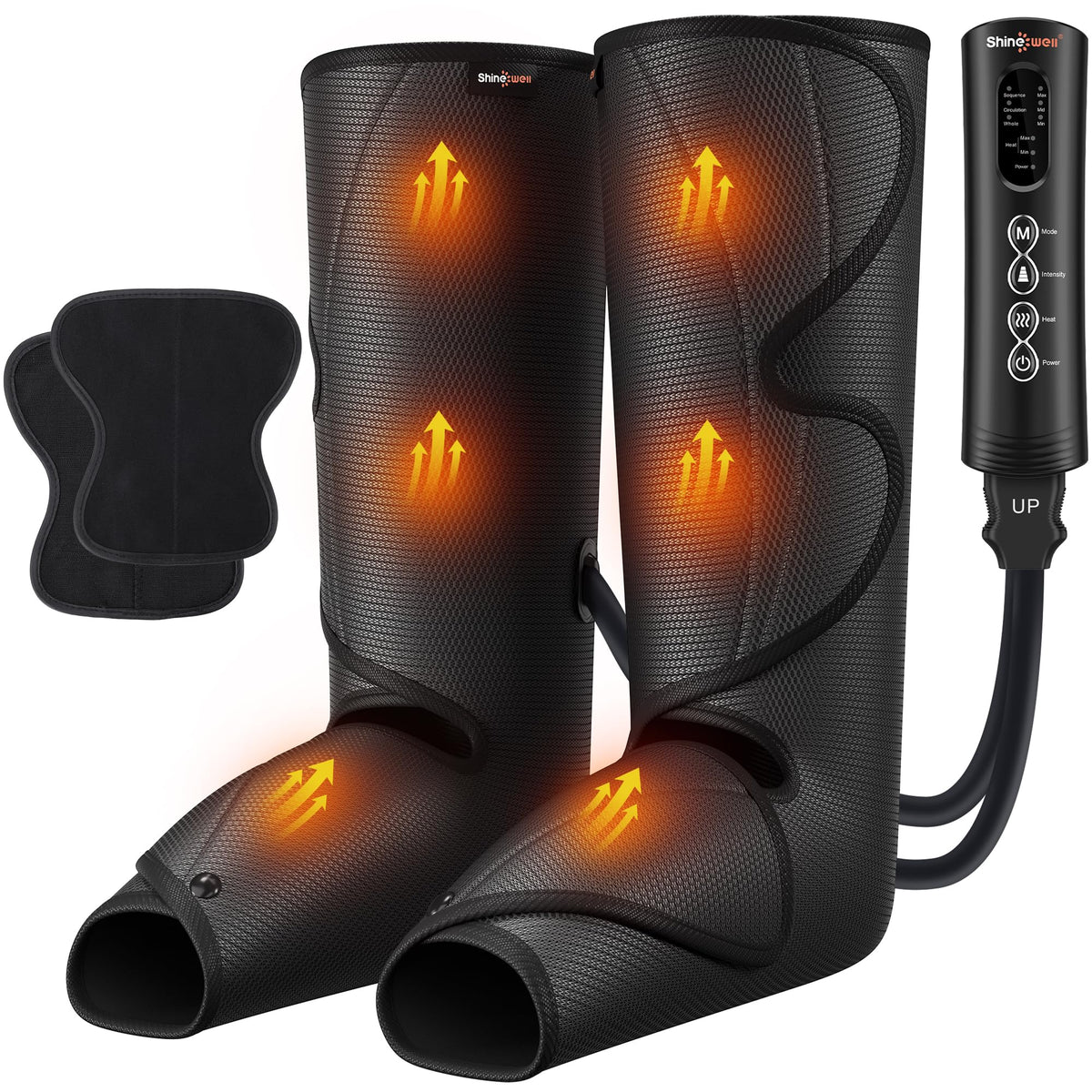 Air Compression Leg Massager with Heat E868061
