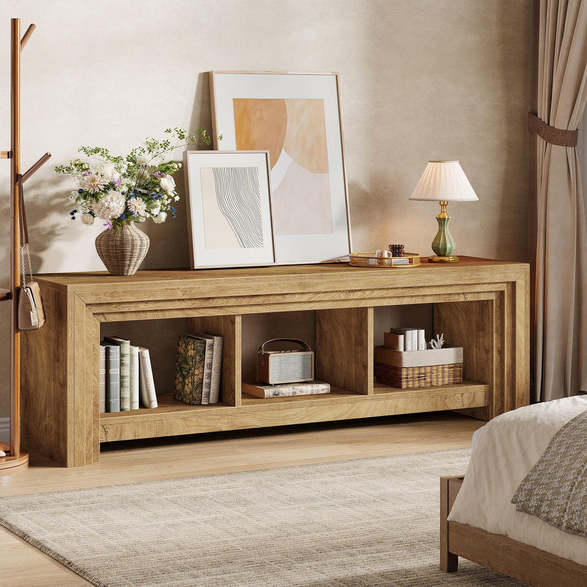 63" Wood TV Stand T144