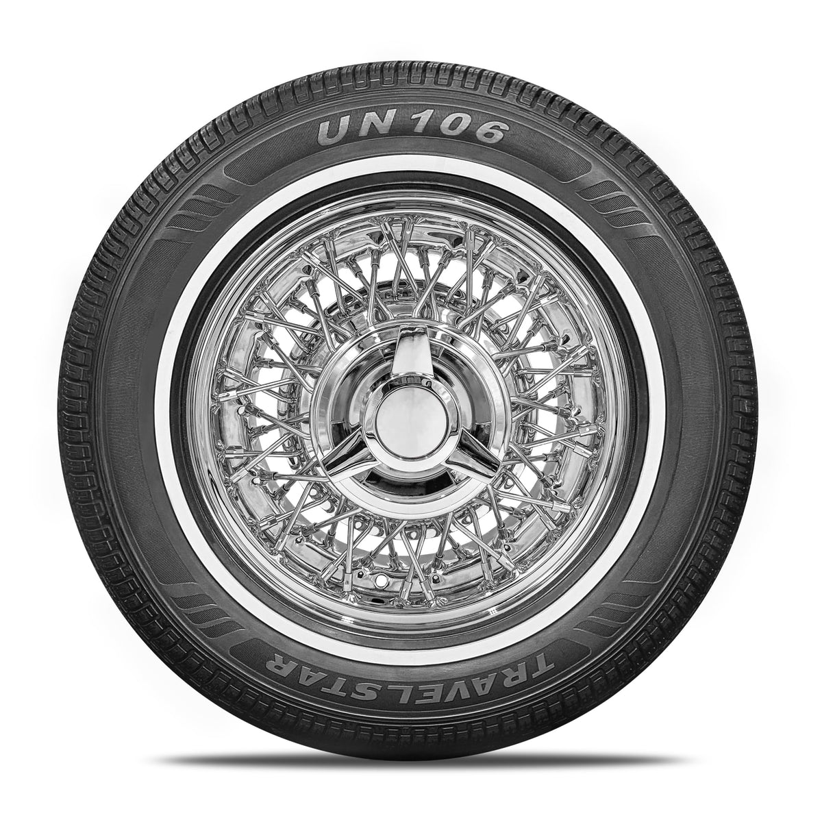 Set of 4 White Wall Radial Tire I8760