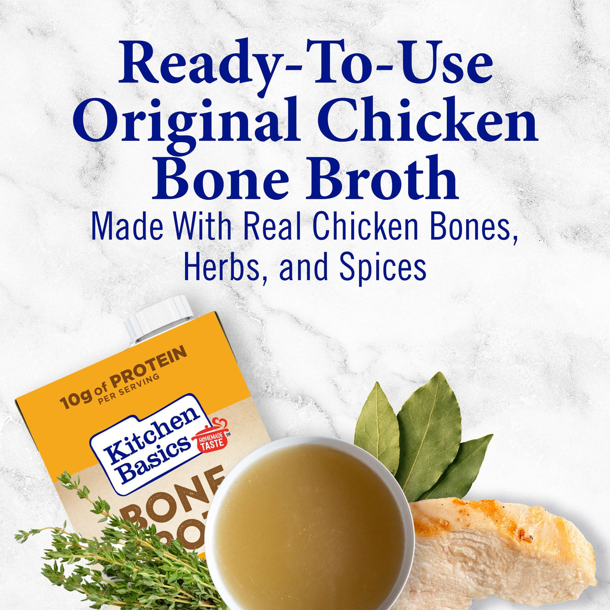 Chicken Bone Broth 32 oz Carton C429718