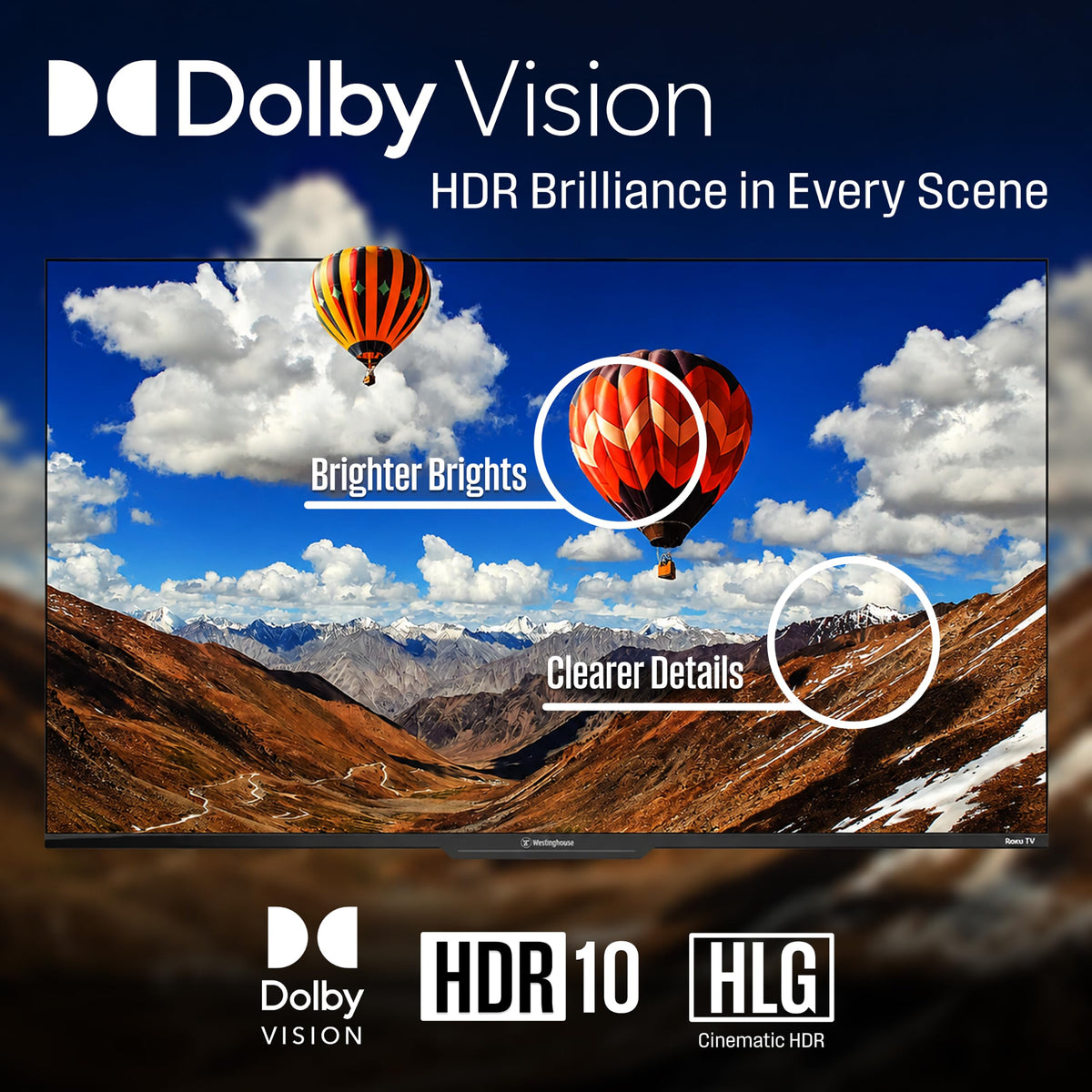 55 Inch Mini LED 4K UHD Smart TV M84556